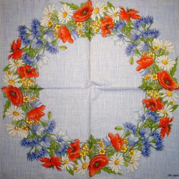 193 Anemones, Poppy - 3-ply - Eva Logell